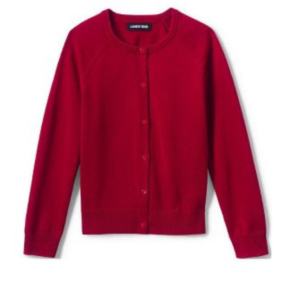 COPY - Girls' Cardigan Sweater - Cat & Jack™ - Red, NWT-never worn